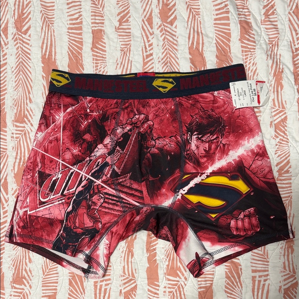 NWT Superman Graphic Boxer Briefs